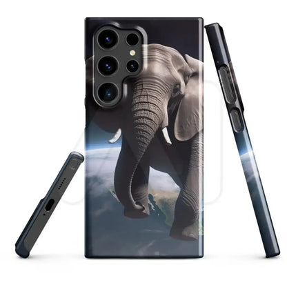 Elephant Floating in Space Snap Case for Samsung® - Samsung Galaxy S24 Ultra