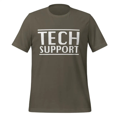 Elon Musk Tech Support T-Shirt (unisex) - Army / M