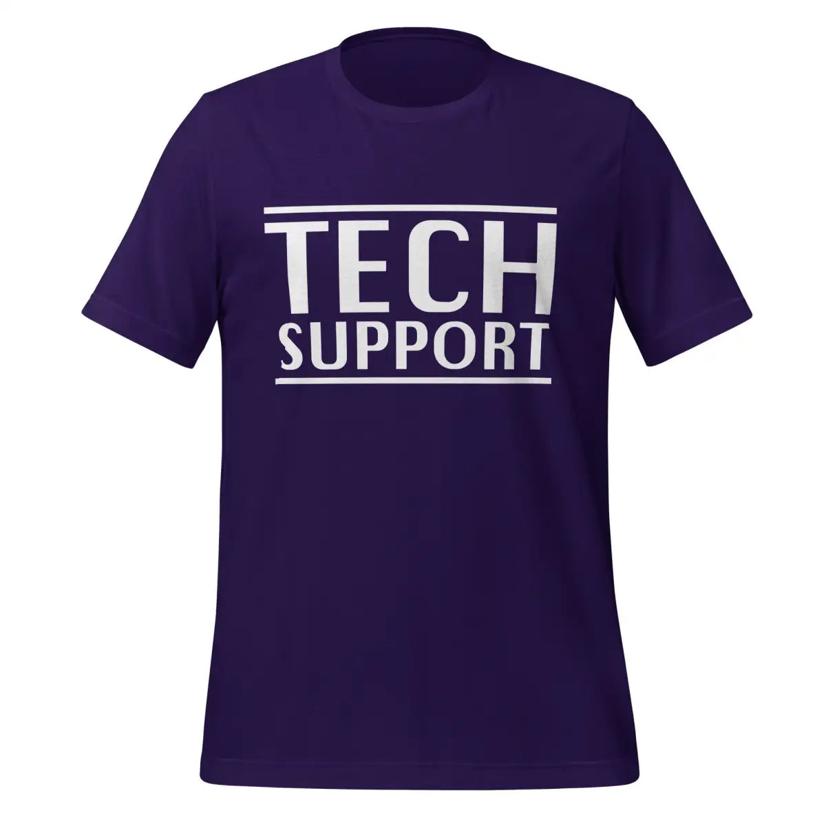 Elon Musk Tech Support T-Shirt (unisex) - Team Purple / M