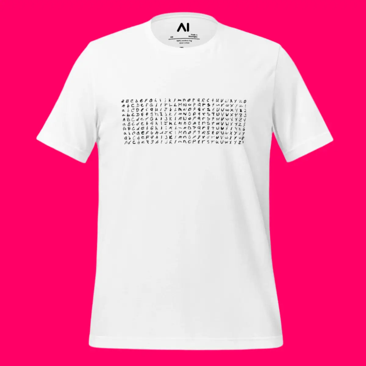 EMNIST Dataset T-Shirt (unisex)