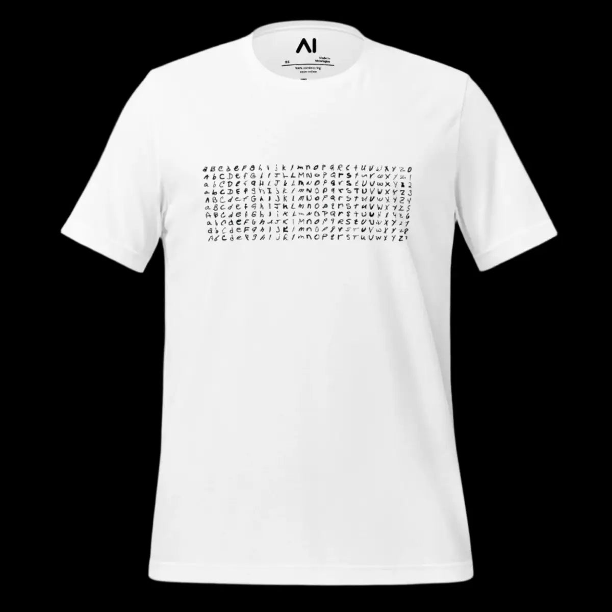 EMNIST Dataset T-Shirt (unisex)