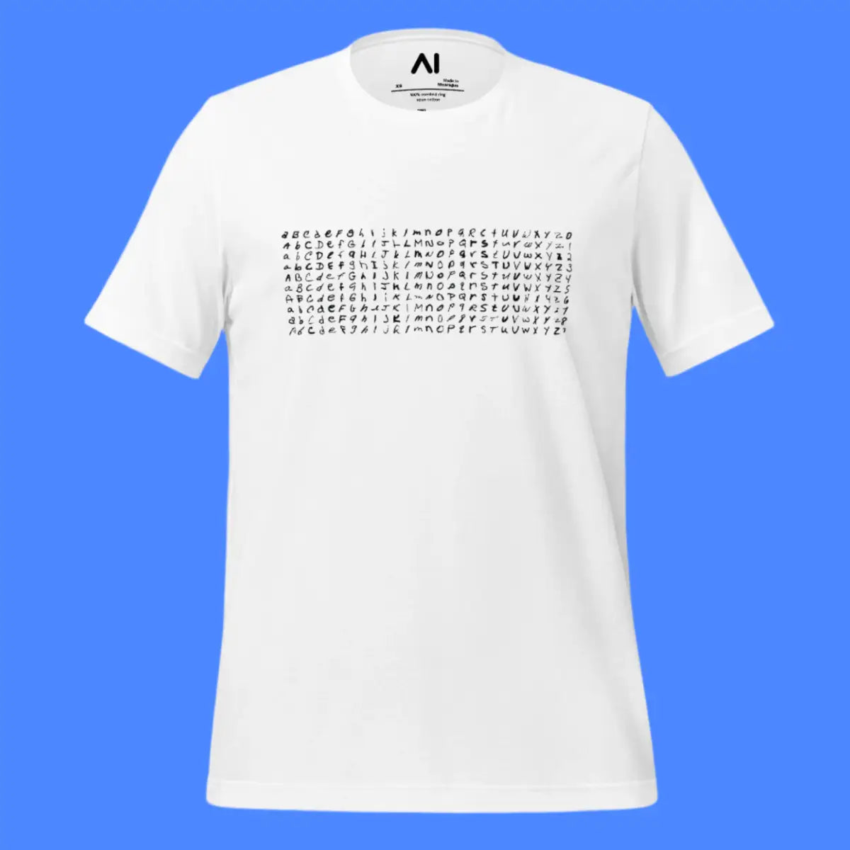 EMNIST Dataset T-Shirt (unisex)