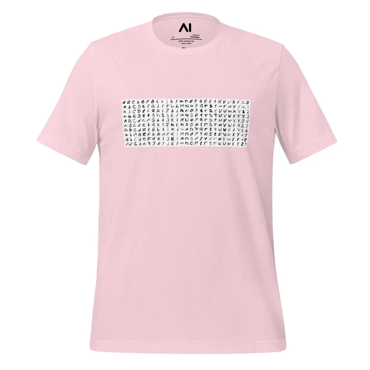 EMNIST Dataset T-Shirt (unisex) - Soft Pink / M