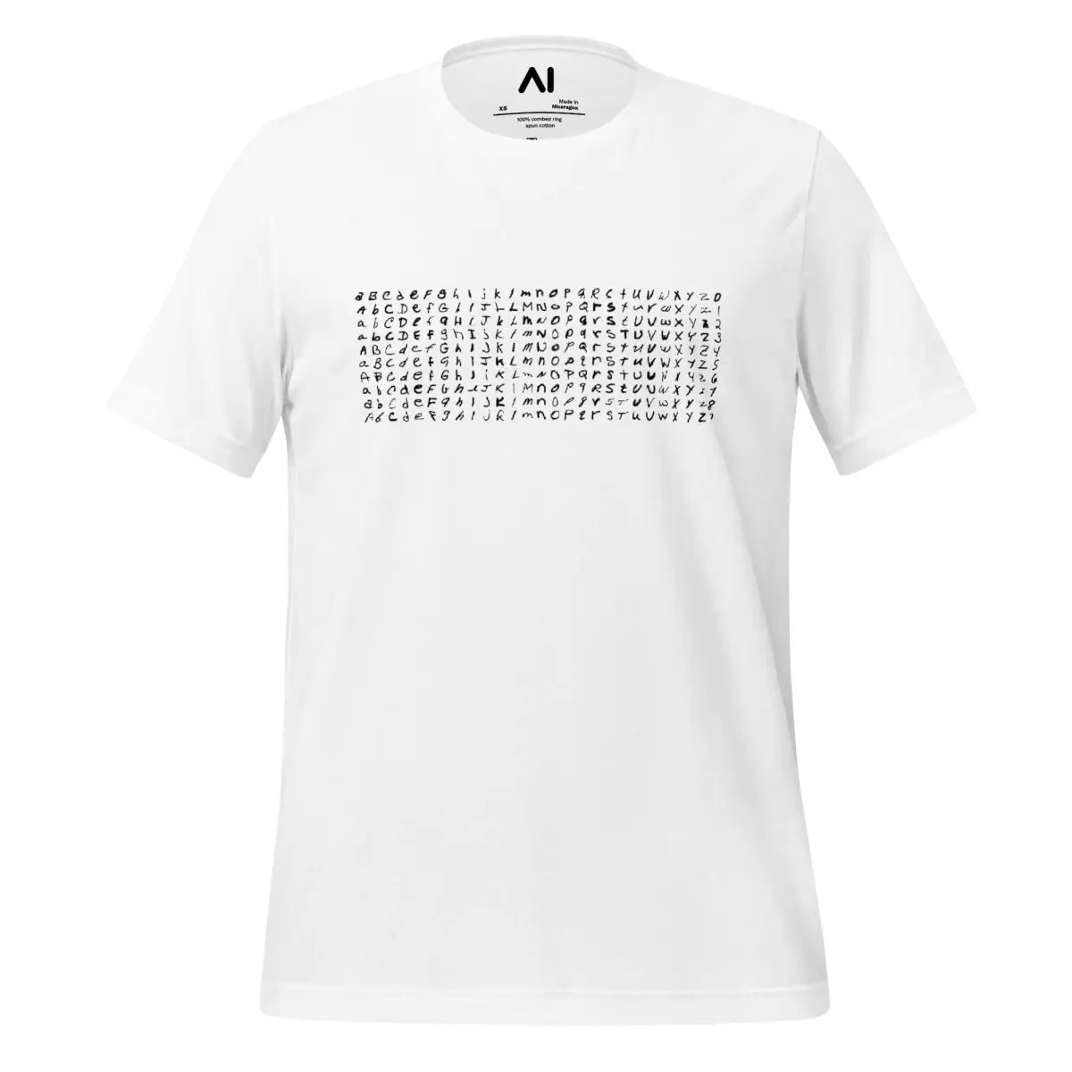 EMNIST Dataset T-Shirt (unisex) - White / M