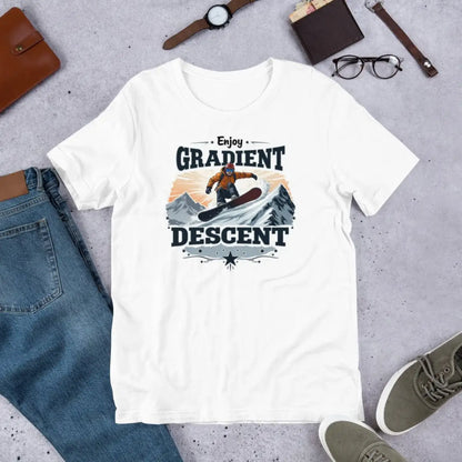 Enjoy Gradient Descent T-Shirt 2 (unisex)