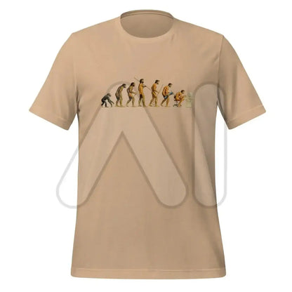 Evolution of the Programmer T-Shirt (unisex) - Tan / M