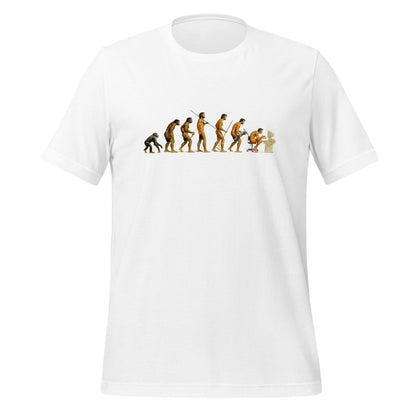 Evolution of the Programmer T - Shirt (unisex) - White - AI Store