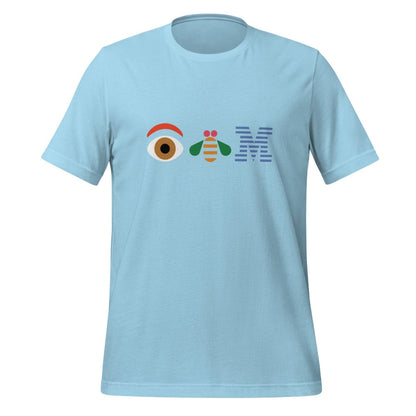 Eye Bee M Logo T - Shirt (unisex) - Ocean Blue - AI Store