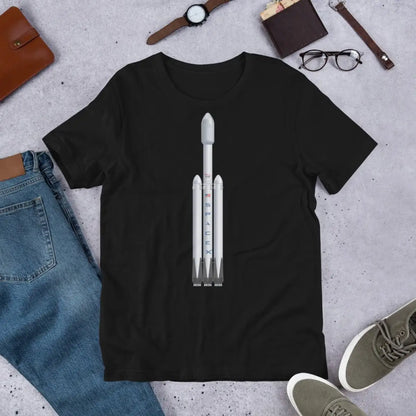 Falcon Heavy Rocket T-Shirt (unisex)