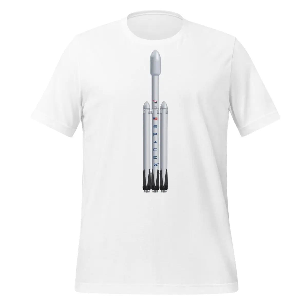 Falcon Heavy Rocket T-Shirt (unisex) - White / M