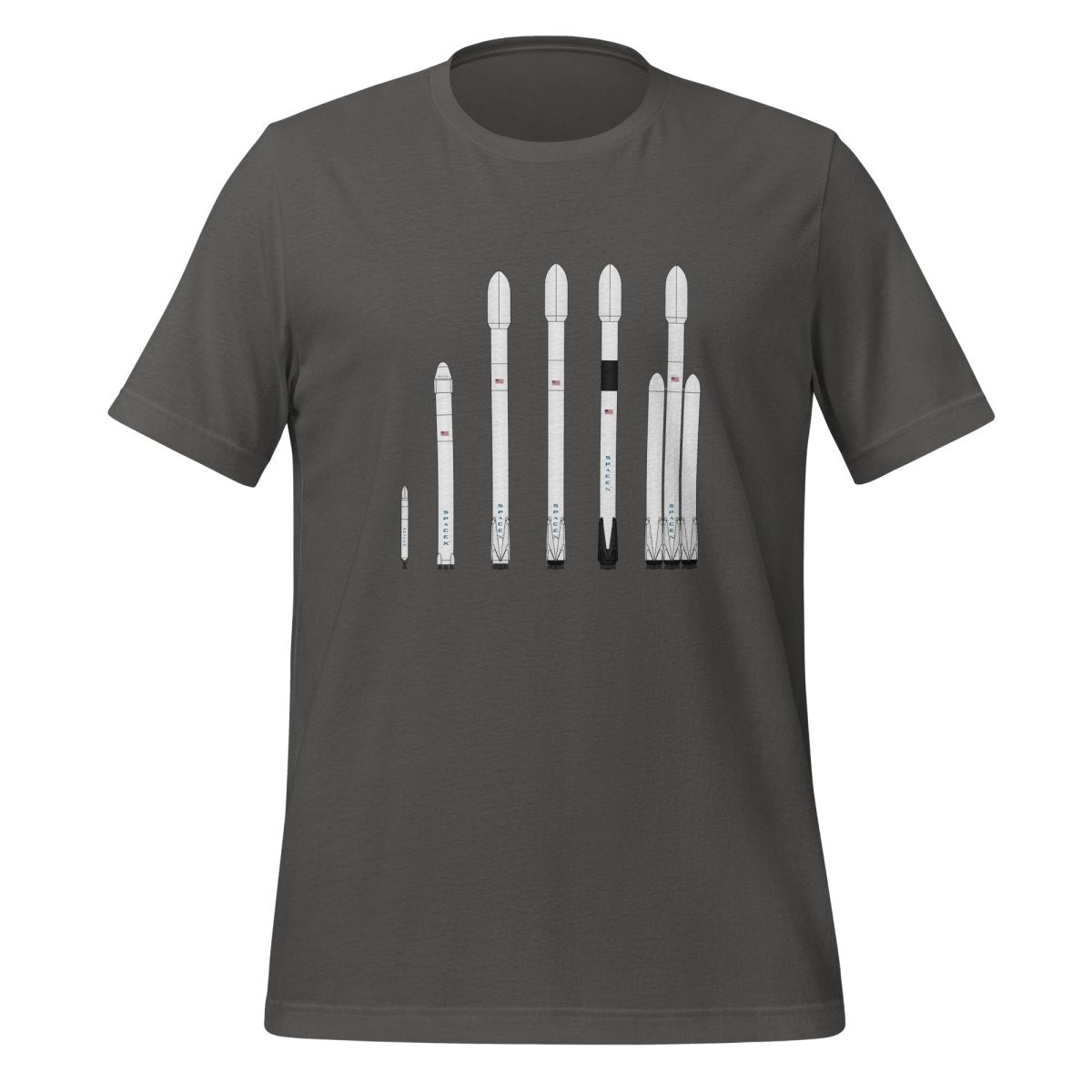 Falcon Rockets T - Shirt (unisex) - Asphalt - AI Store