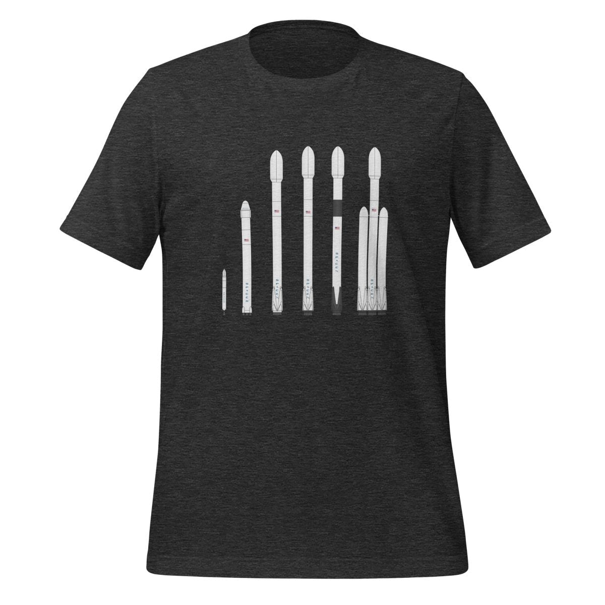 Falcon Rockets T - Shirt (unisex) - Dark Grey Heather - AI Store