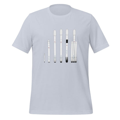 Falcon Rockets T - Shirt (unisex) - Light Blue - AI Store