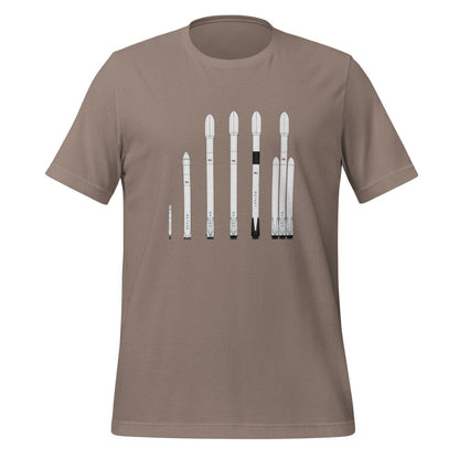 Falcon Rockets T - Shirt (unisex) - Pebble - AI Store