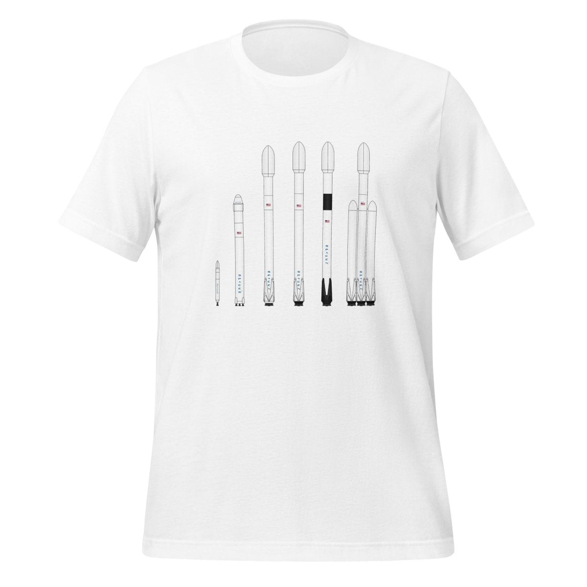 Falcon Rockets T - Shirt (unisex) - White - AI Store