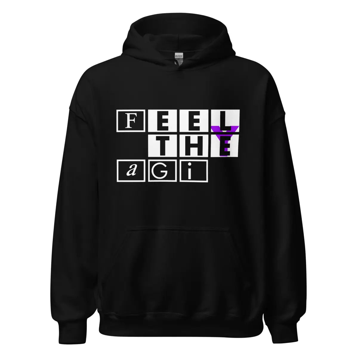 Feel the AGI Hoodie 3 (unisex) - Black / M