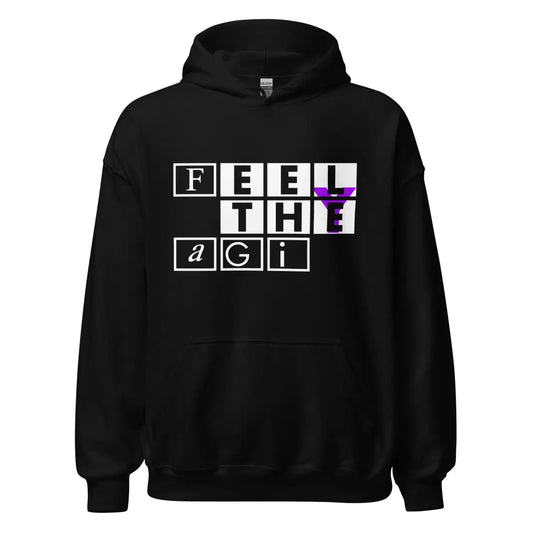 Feel the AGI Hoodie 3 (unisex) - Black / M