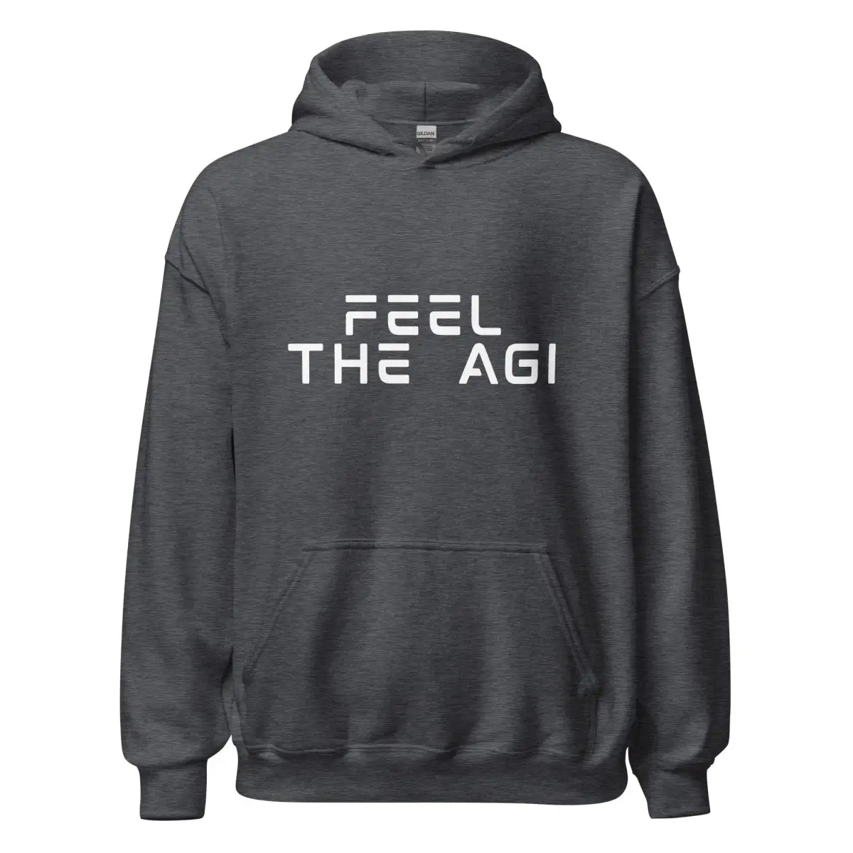 Feel the AGI Hoodie 4 (unisex) - Dark Heather / M