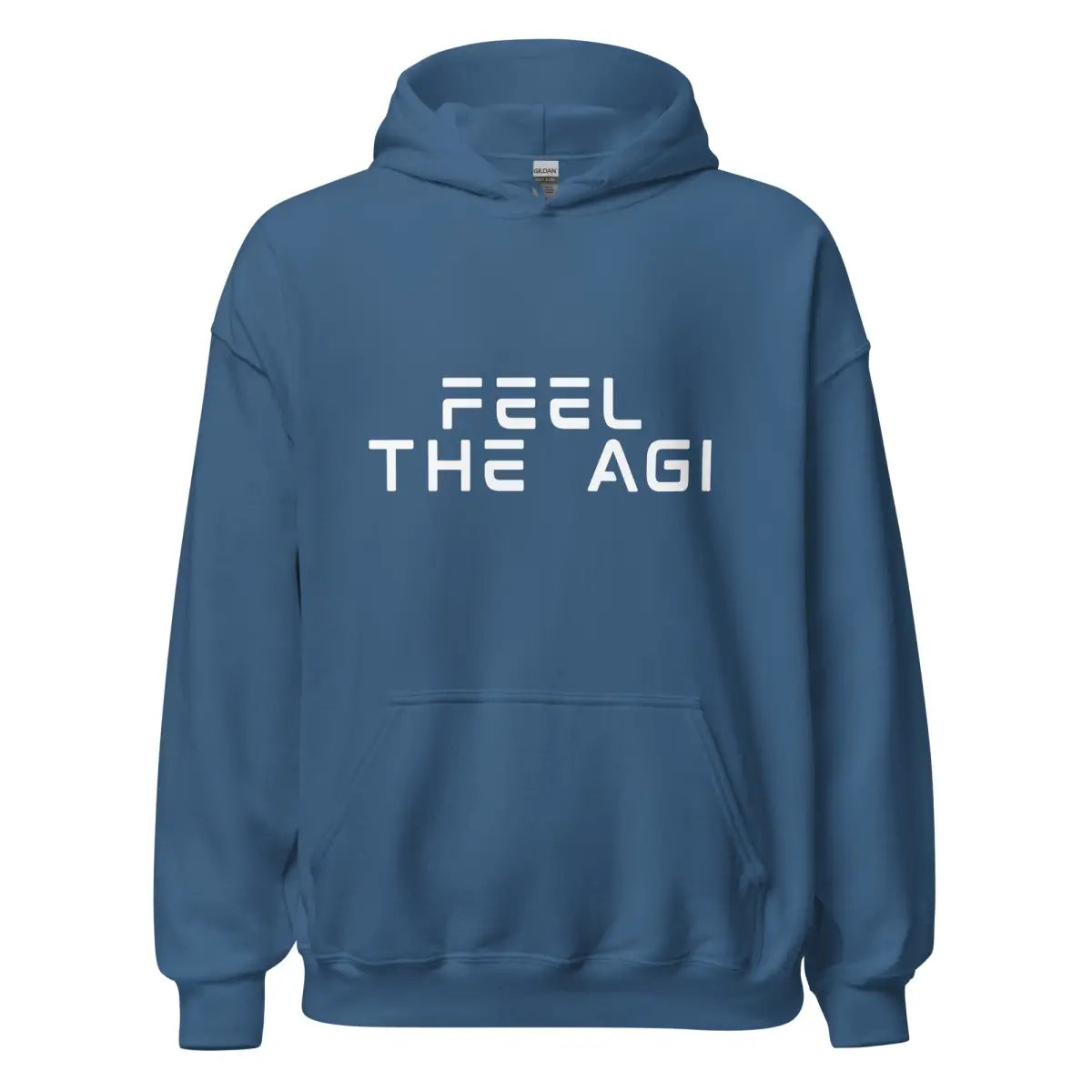 Feel the AGI Hoodie 4 (unisex) - Indigo Blue / M