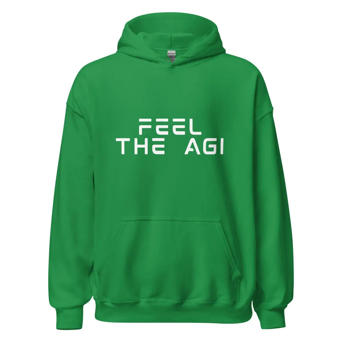 Feel the AGI Hoodie 4 (unisex) - Irish Green / M