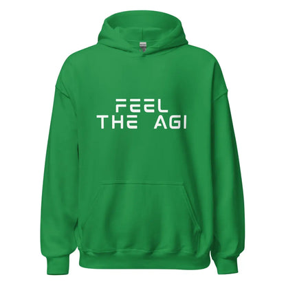 Feel the AGI Hoodie 4 (unisex) - Irish Green / M