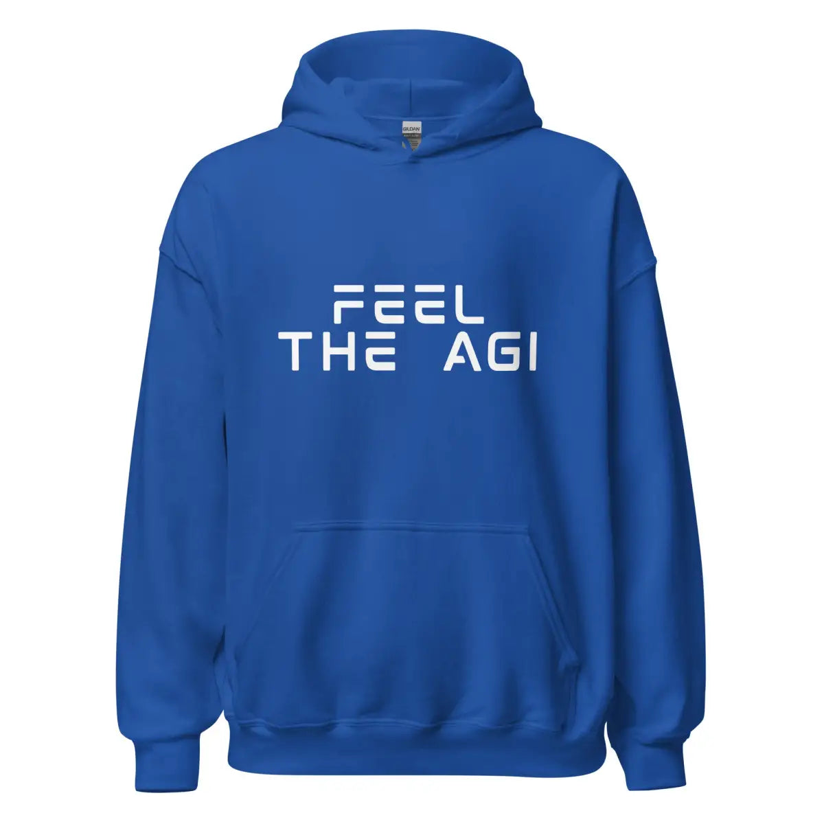 Feel the AGI Hoodie 4 (unisex) - Royal / M