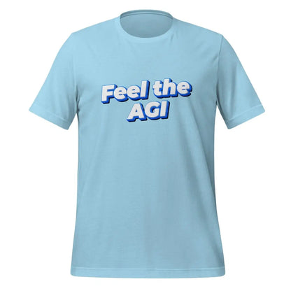 Feel the AGI T-Shirt 2 (unisex) - Ocean Blue / M