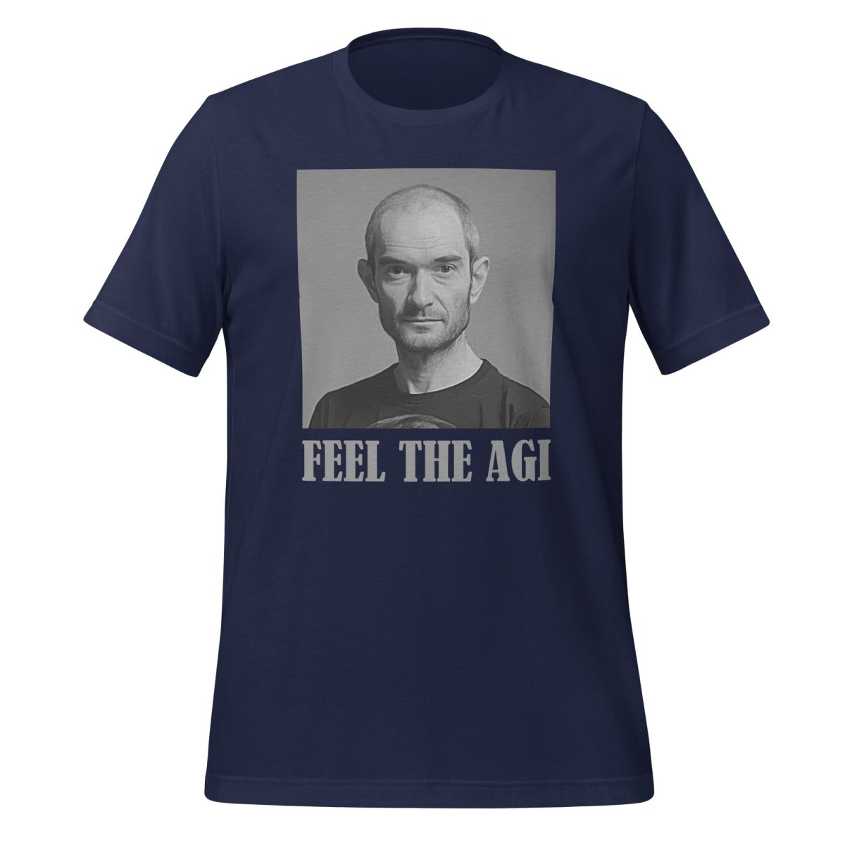 FEEL THE AGI T-Shirt (unisex) - Navy - AI Store