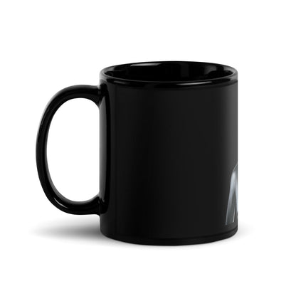 Figure Humanoid Robot Black Glossy Mug - 11 oz - AI Store