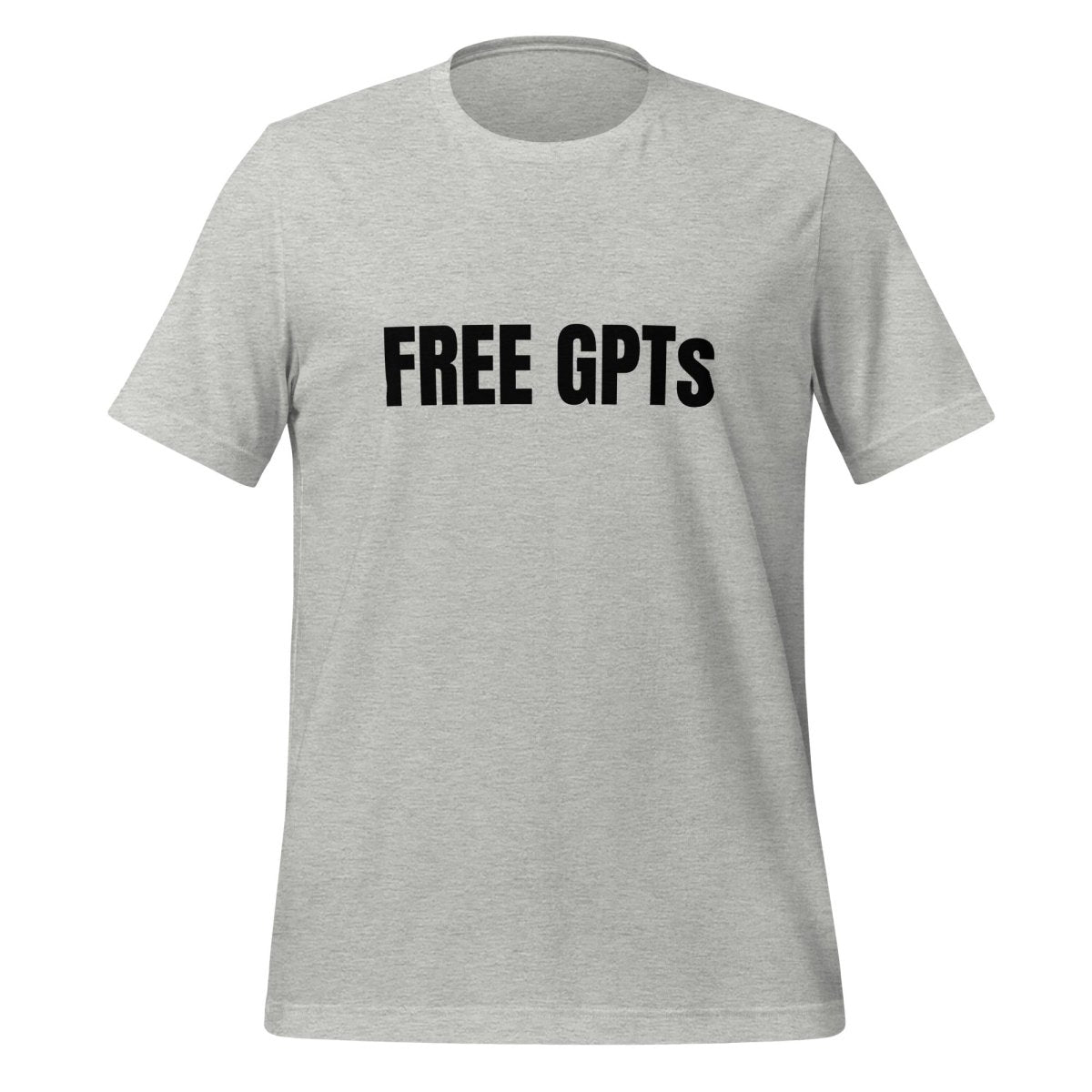 FREE GPTs T - Shirt (unisex) - Athletic Heather - AI Store