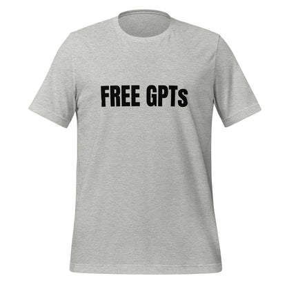 FREE GPTs T - Shirt (unisex) - Athletic Heather - AI Store