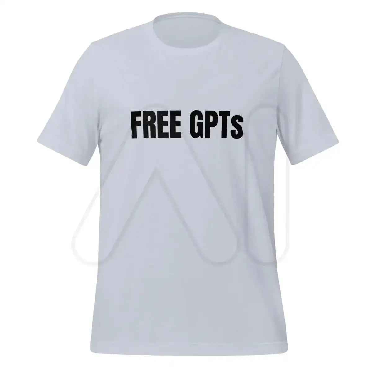 FREE GPTs T-Shirt (unisex) - Light Blue / XS