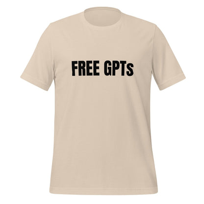 FREE GPTs T - Shirt (unisex) - Soft Cream - AI Store