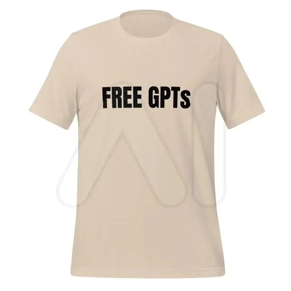 FREE GPTs T-Shirt (unisex) - Soft Cream / XS