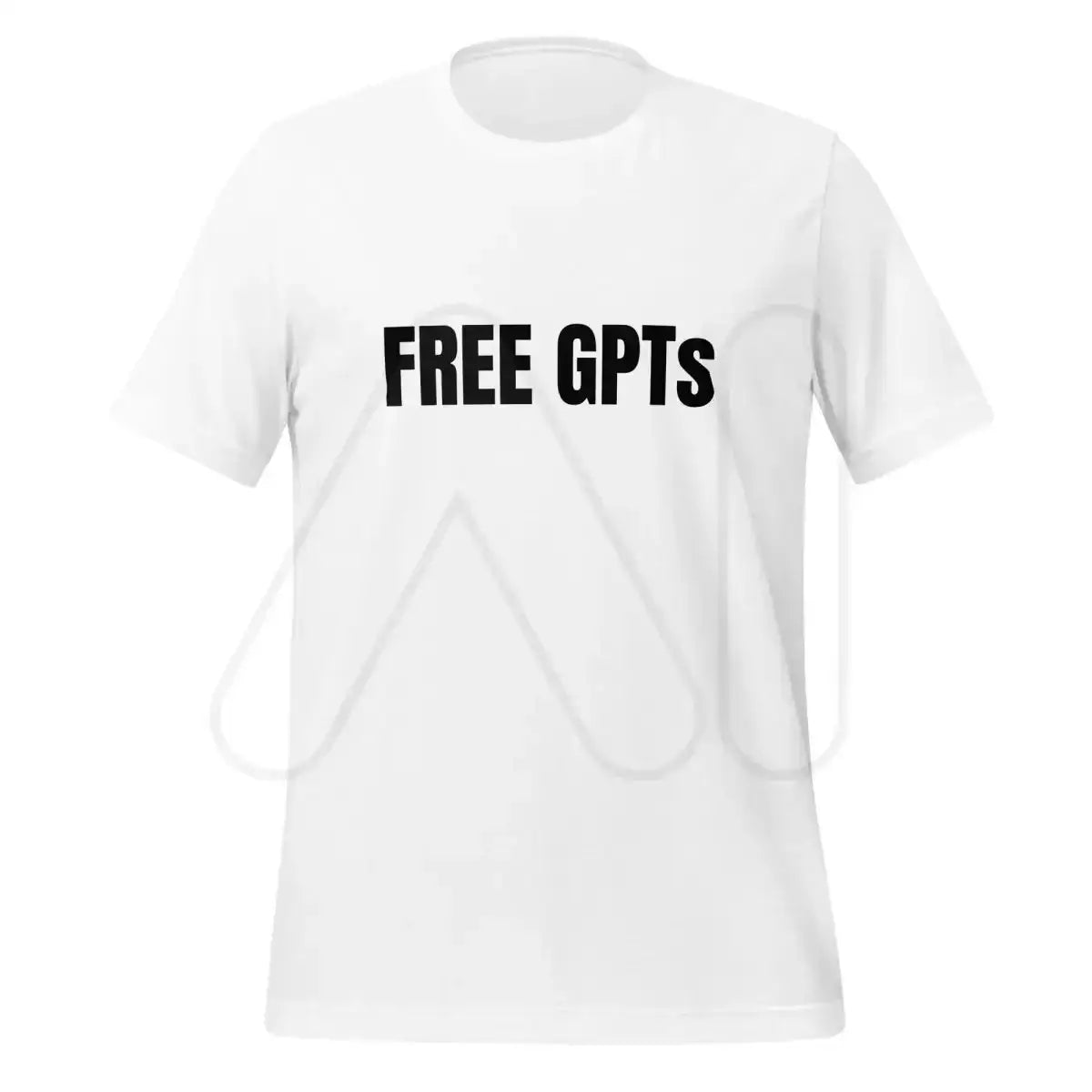 FREE GPTs T-Shirt (unisex) - White / XS