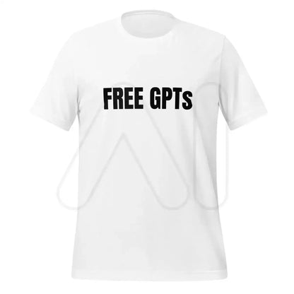 FREE GPTs T-Shirt (unisex) - White / XS