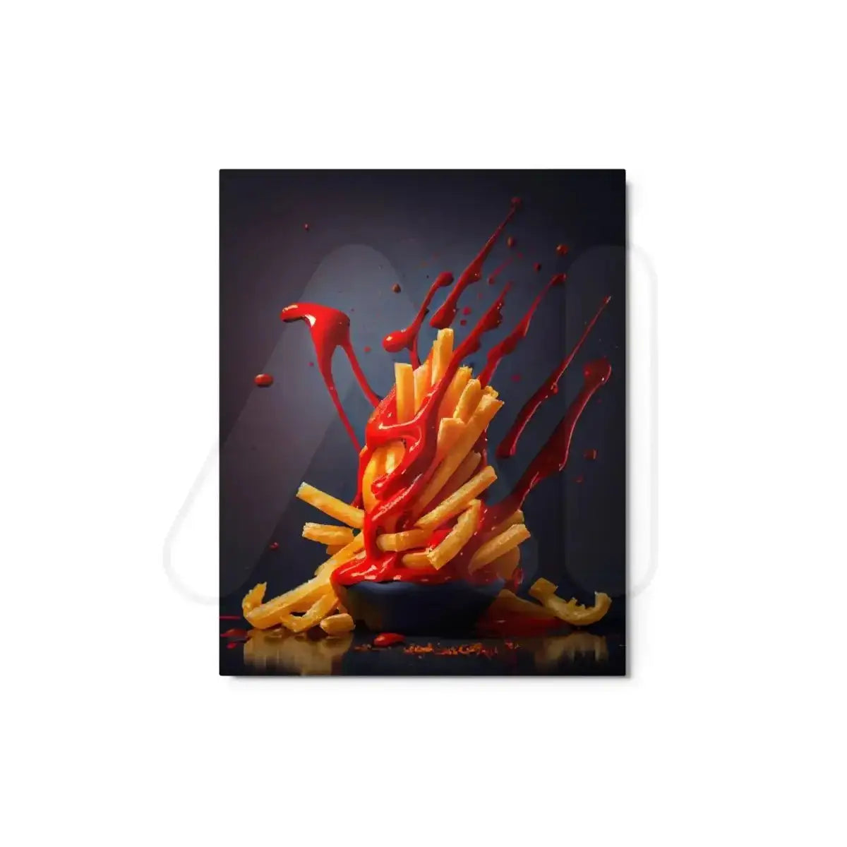 French Fries Metal Print - 8″×10″