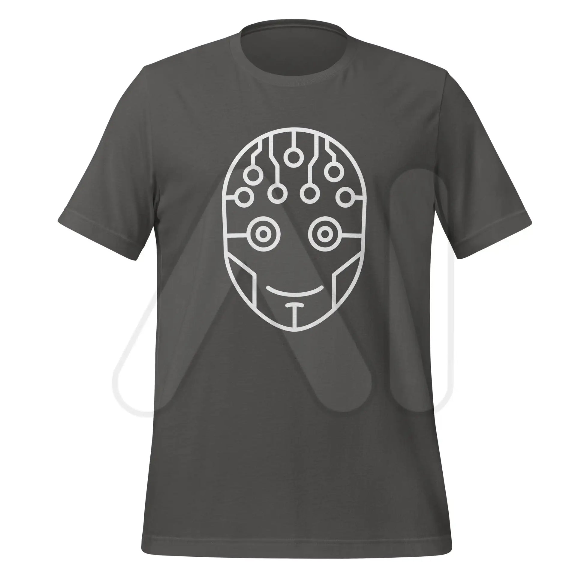 Friendly Android Icon T-Shirt (unisex) - Asphalt / M