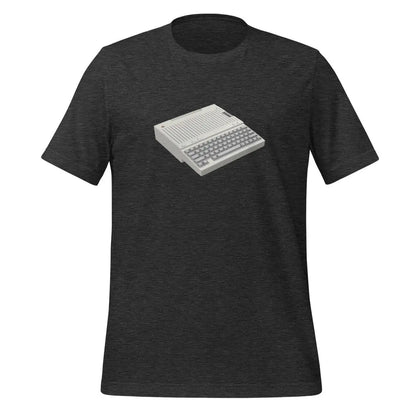 Front & Back Apple IIc T-Shirt (unisex) - Dark Grey Heather / M