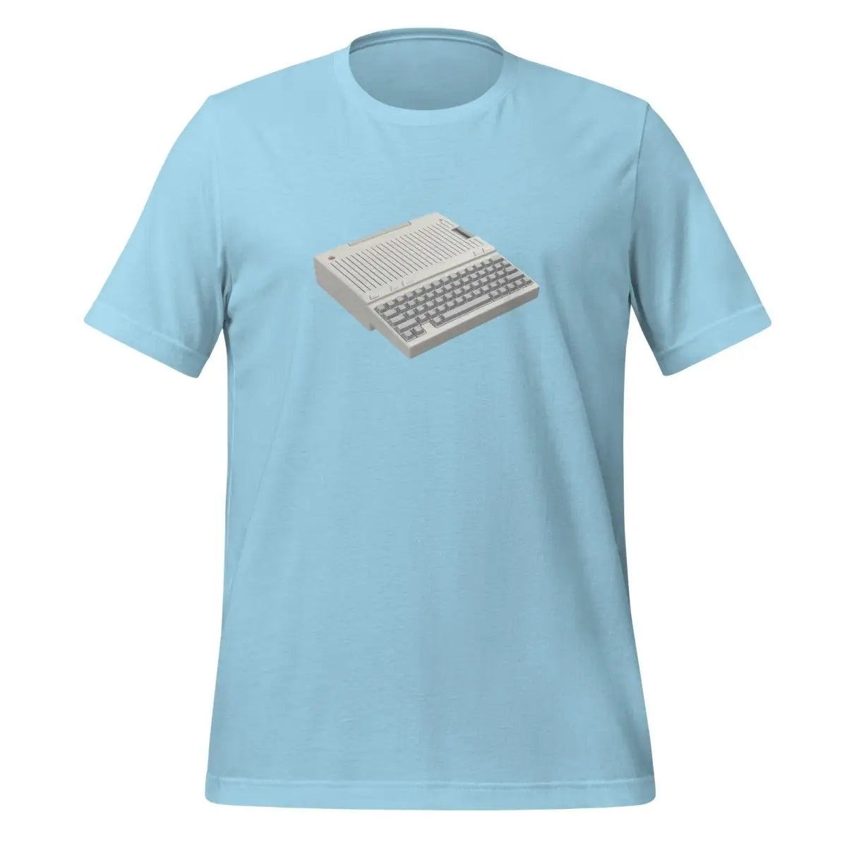 Front & Back Apple IIc T-Shirt (unisex) - Ocean Blue / M