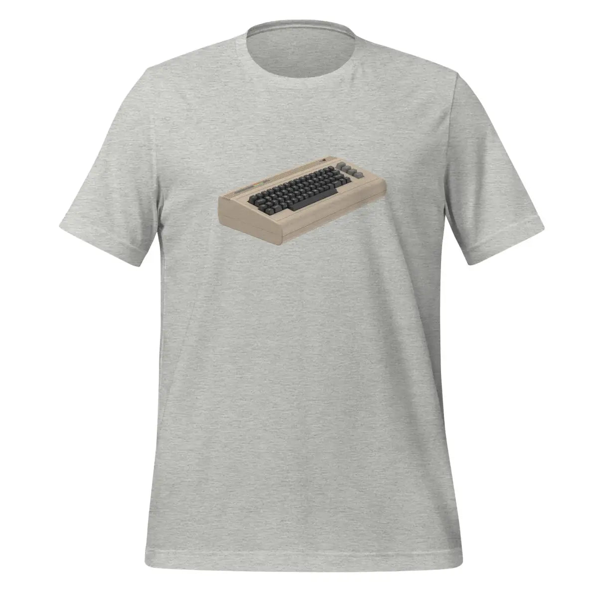 Front & Back Commodore 64 T-Shirt (unisex) - Athletic Heather / M