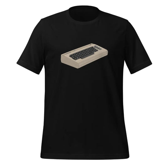 Front & Back Commodore 64 T-Shirt (unisex) - Black / M