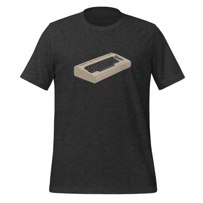 Front & Back Commodore 64 T-Shirt (unisex) - Dark Grey Heather / M