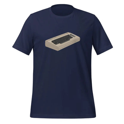 The Front & Back Commodore 64 T-shirt (unisex) Navy / m.