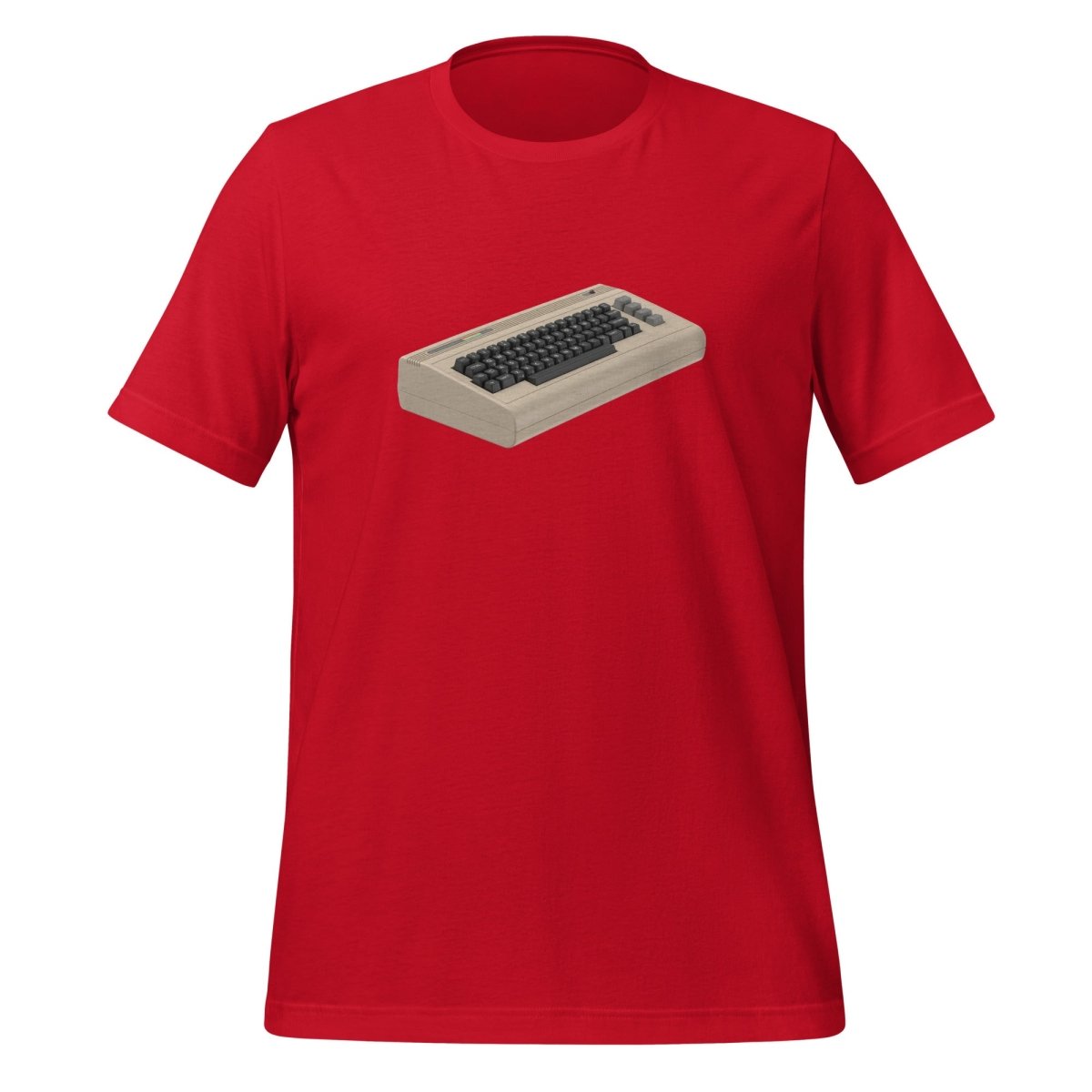Front & Back Commodore 64 T - Shirt (unisex) - Red - AI Store
