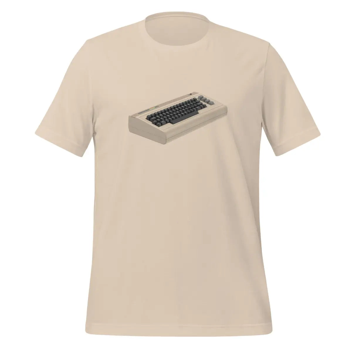 The Front & Back Commodore 64 T-shirt (unisex) Soft Cream / m.