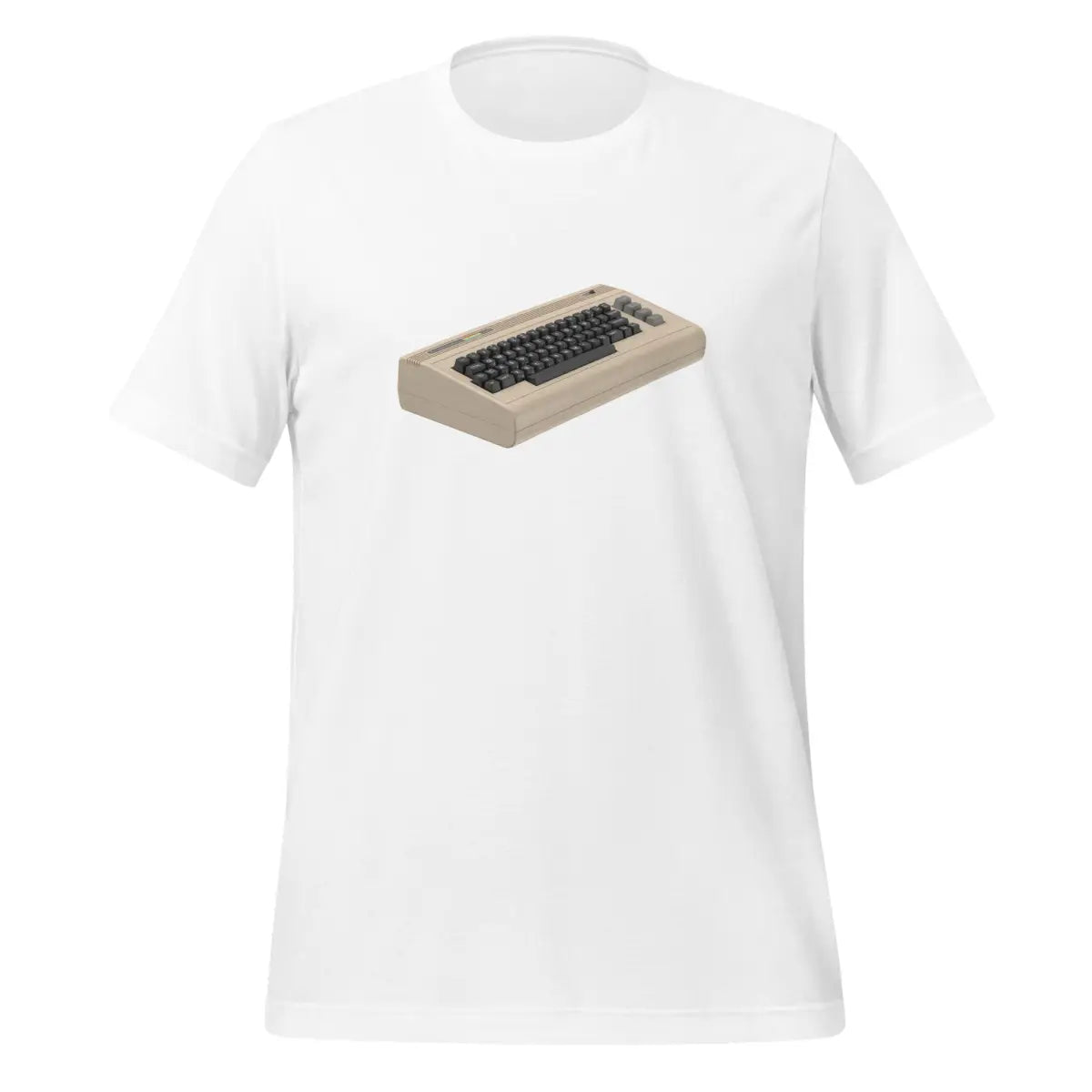 The Front & Back Commodore 64 T-shirt (unisex) White / m.