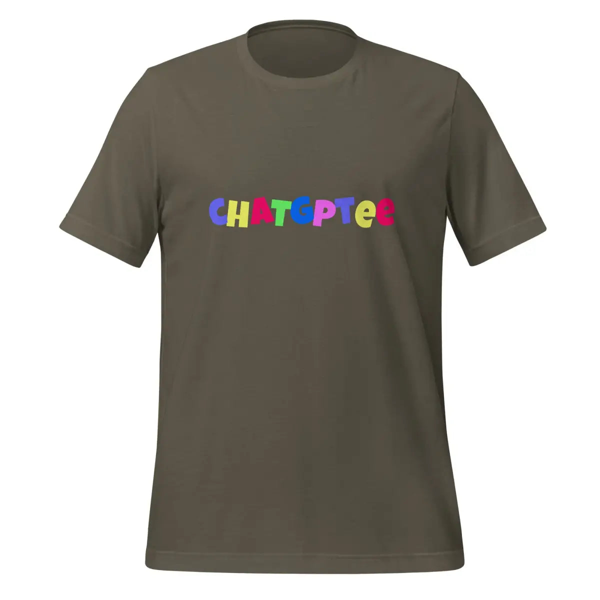 Fun ChatGPTee T-Shirt 2 (unisex) - Army / M