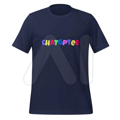 Fun ChatGPTee T-Shirt (unisex) - Navy / M