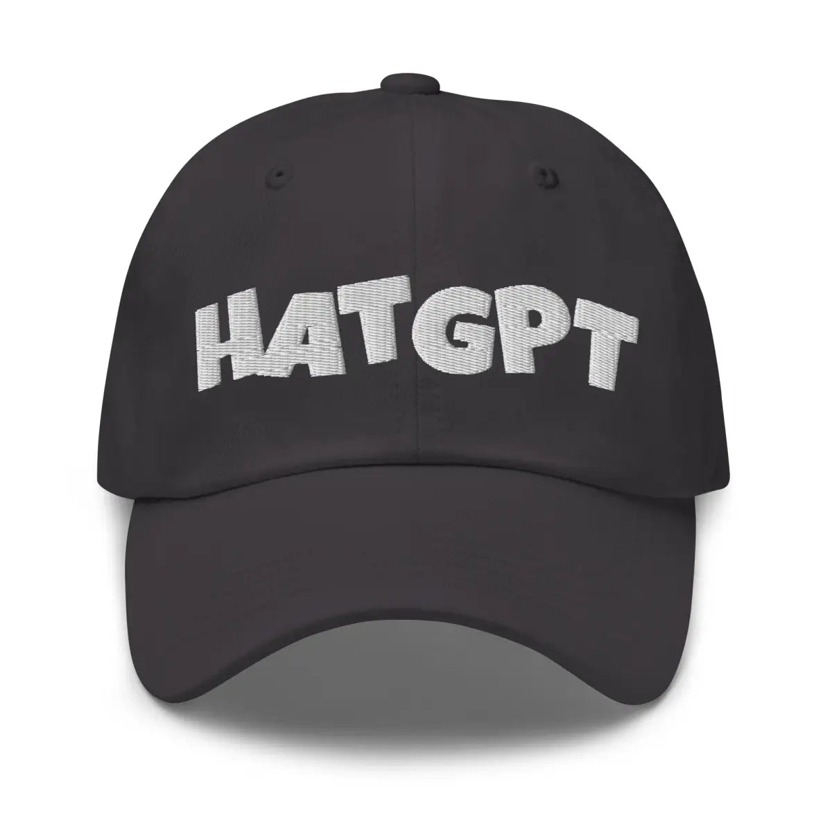 The Fun Hatgpt Cap Dark Grey.